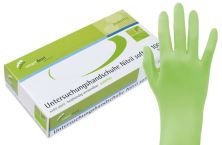 Untersuchungshandschuhe Nitril soft grün Gr. L (smartdent)