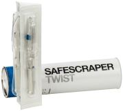 Safescraper Twist gebogen (Meta Biomed)