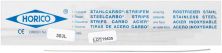 Stahlcarbo®-Streifen mit Lücke 303L 0,1mm, 3mm, einseitig (Horico)