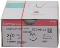 Novosyn® QUICK 2/0 DS19 - 0,70m (B. Braun)