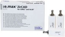 IPS e.max® ZirCAD CEREC/inLab LT B45 A3 (Ivoclar Vivadent)