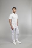 Poloshirt Uni MWM-S2-D white L (van Laack)