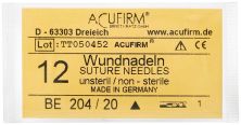 Wundnadeln 12 St. 204BE/20 (Acufirm)