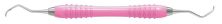Omni colori Kürette universal Figur M23A - Griff pink (Omnident)