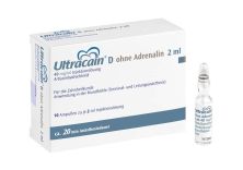 Ultracain® D ohne Adrenalin Brechampullen (Septodont)