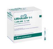 Ultracain® D-S 1:200.000 grün Zylinderampullen (Septodont)
