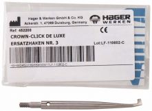 Crown Click® De Luxe Instrumentenansatz Nr. 3 kurz und Winkel ()