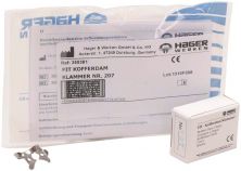 Fit-Kofferdam® Prämolarenklammer Nr. 207 mit Flügeln (Hager & Werken)