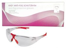 Anti-Fog Schutzbrille New Style rot (Kentzler-Kaschner Dental)