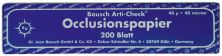 Arti-Check® Occlusionspapier 40µ Heftchenpackung - blau (Bausch)