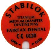 Stabilok Stifte Titan orange normal 20er (Fairfax Dental)