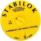 Stabilok Stifte Titan gelb fein 100er (Fairfax Dental)