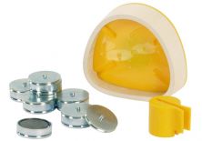 Magnet-Splitcastformer Kit  klein ,  gelb (SAM)