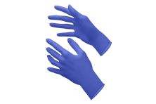 Bio Handschuhe Nitril Puderfrei Tender Lavender XS (Akzenta)