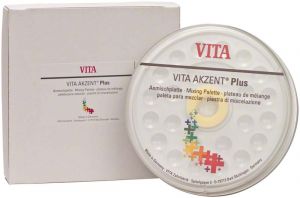 VITA AKZENT® Plus Anmischplatte Kunststoff  (VITA Zahnfabrik)