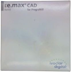 IPS e.max® CAD for PrograMill HT I12 B1 (Ivoclar Vivadent)