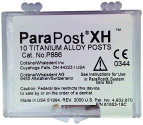 ParaPost® XH™ Titanstifte Gr. 5 rot (Coltene Whaledent)