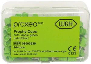 LatchShort Prophy-Kelche weich / apfelgrün (W&H Deutschland)