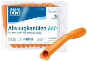 Absaugkanülen Kids orange (Omnident)