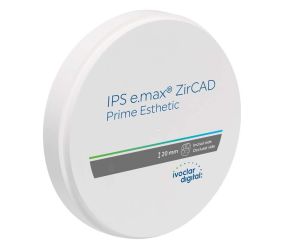 IPS e.max® ZirCAD Prime Esthetic 20mm BL1 (Ivoclar Vivadent)