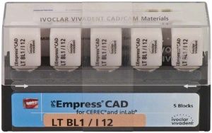 IPS Empress CAD LT I12 BL 1 (Ivoclar Vivadent)