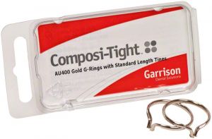 Composi-Tight Gold Ring, kurze Füße (Garrison Dental Solutions)
