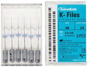 SybronEndo K-Feilen 25mm ISO 008 (Kerr)